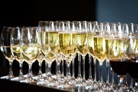 Corporate Event Photography | Melbourne Photography | Close up of champagne glasses