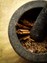 Product Food Photography | Melbourne Photography | Close up of cinnamon sticks in morter and pestle
