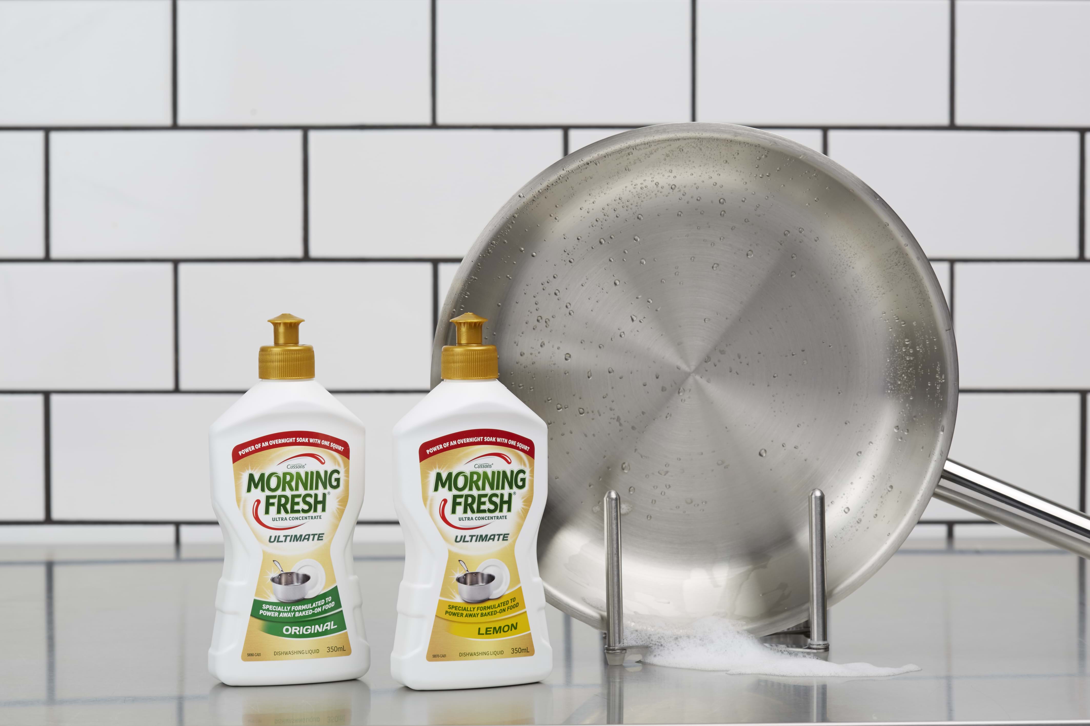 Commercial Photography | Styled Photography | Melbourne Photography | Dishwashing liquid and silver pan