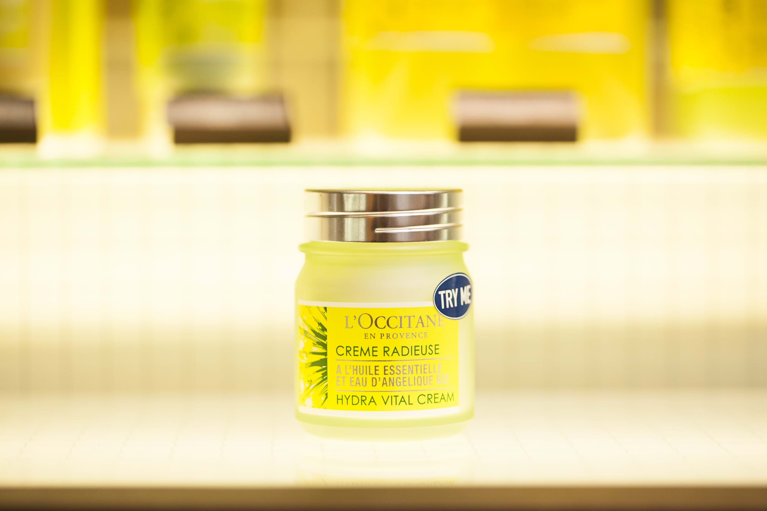 Product Cosmetics Photography | Melbourne Photography | L'Occitane face cream