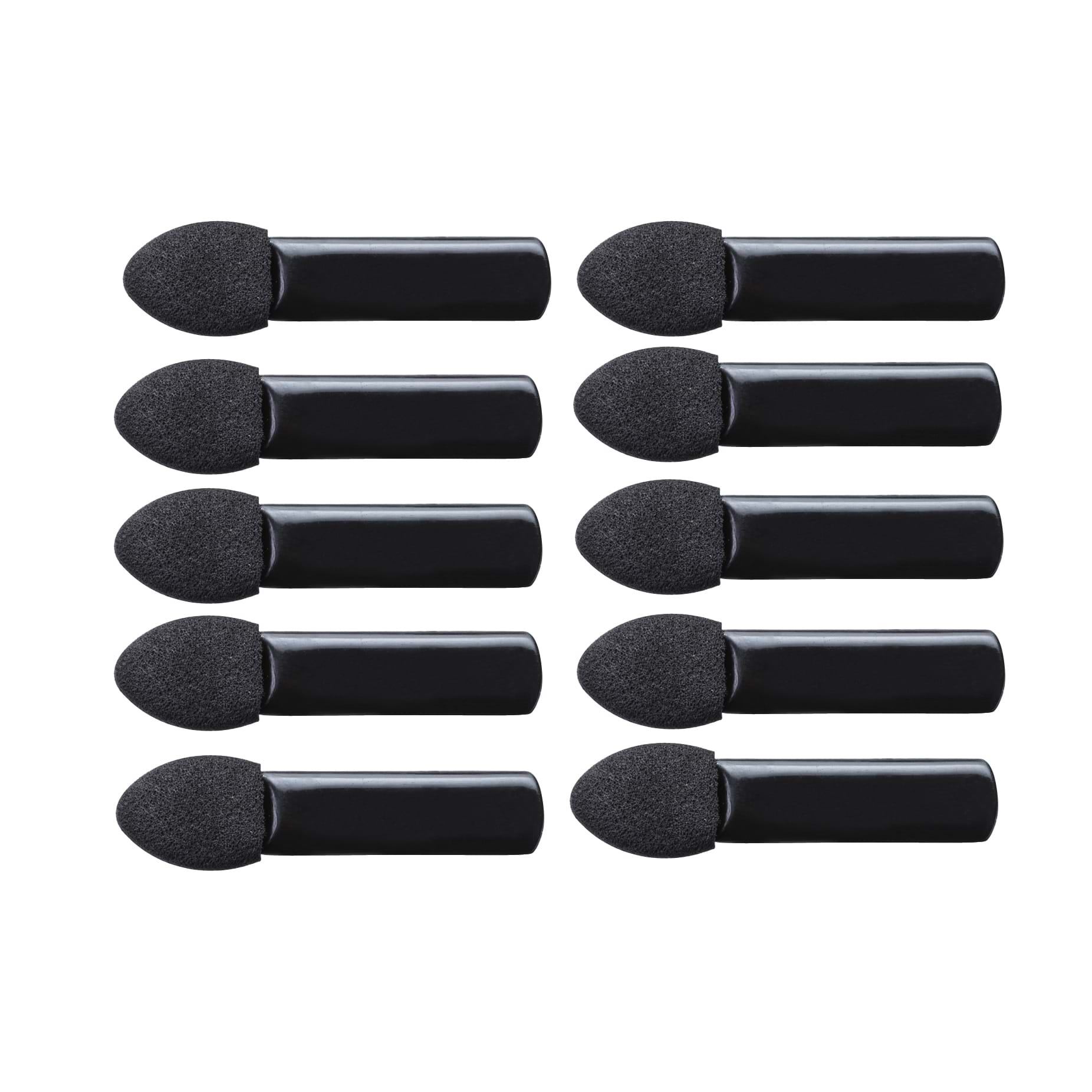 Product Cosmetics Photography | Melbourne Photography | Group of eye shadow brushes on white background