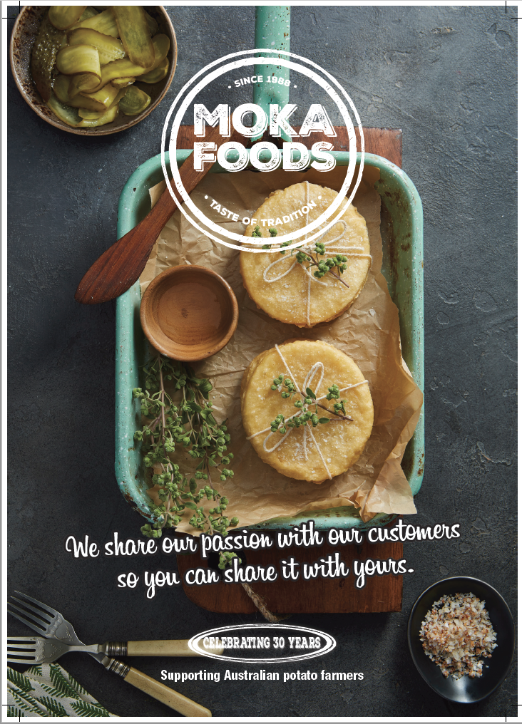 Commercial Photography | Styled Photography | Melbourne Photography | Flatlay Photography | Potato cakes and rosemary in green pan