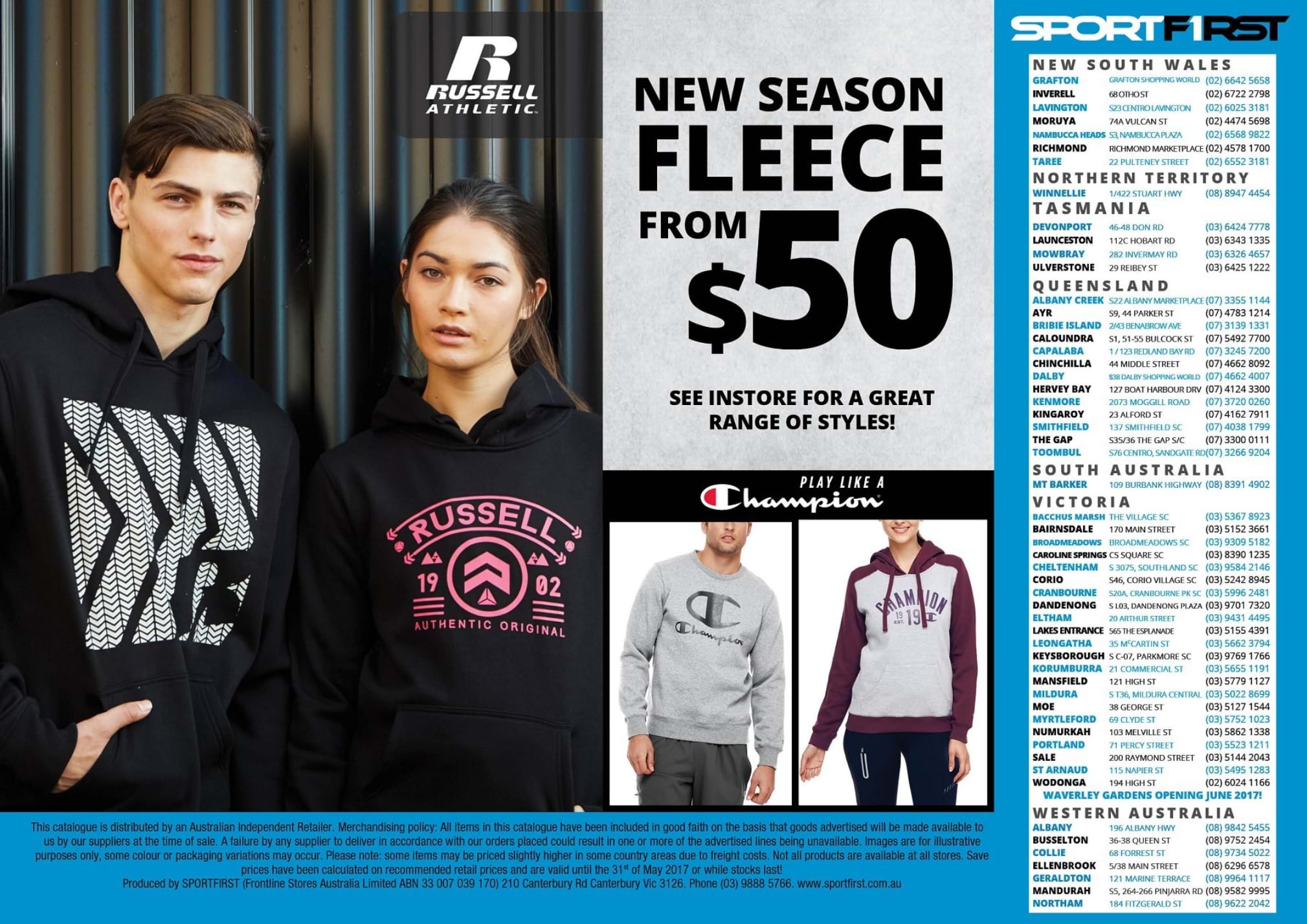 Melbourne Photography | Single page catalogue